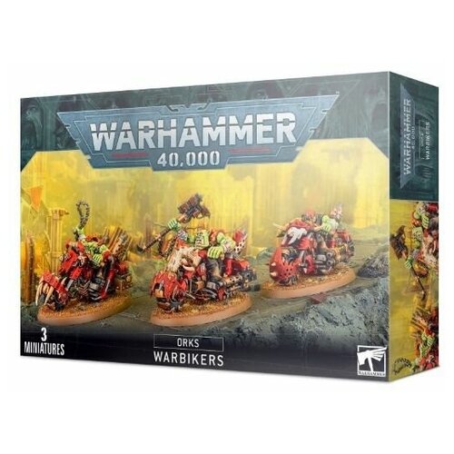 Сборная модель Warhammer 40000 Ork Warbikers