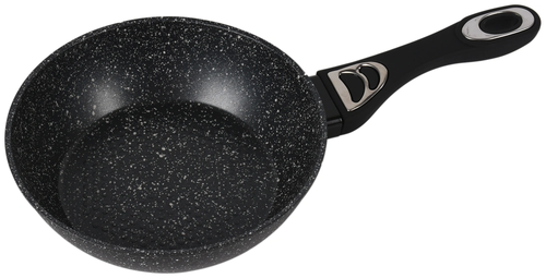 Сковорода глубокая черная BK-7878 20 см с мраморным покрытием