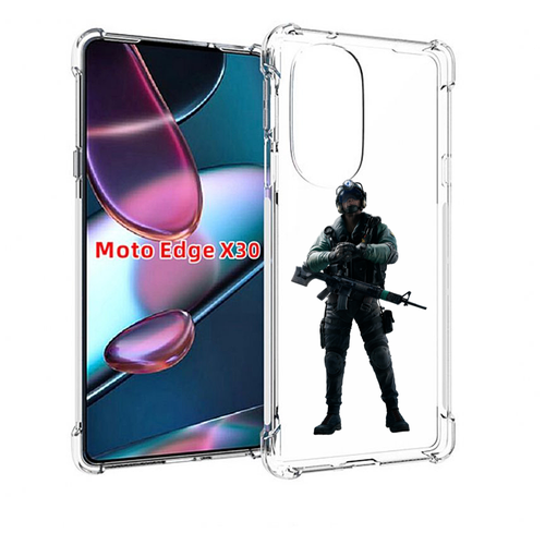 Чехол MyPads Tom-Clancy's-Rainbow-Six-2 для Motorola Moto Edge X30 задняя-панель-накладка-бампер чехол mypads tom clancy s rainbow six 1 для nokia x30 5g задняя панель накладка бампер