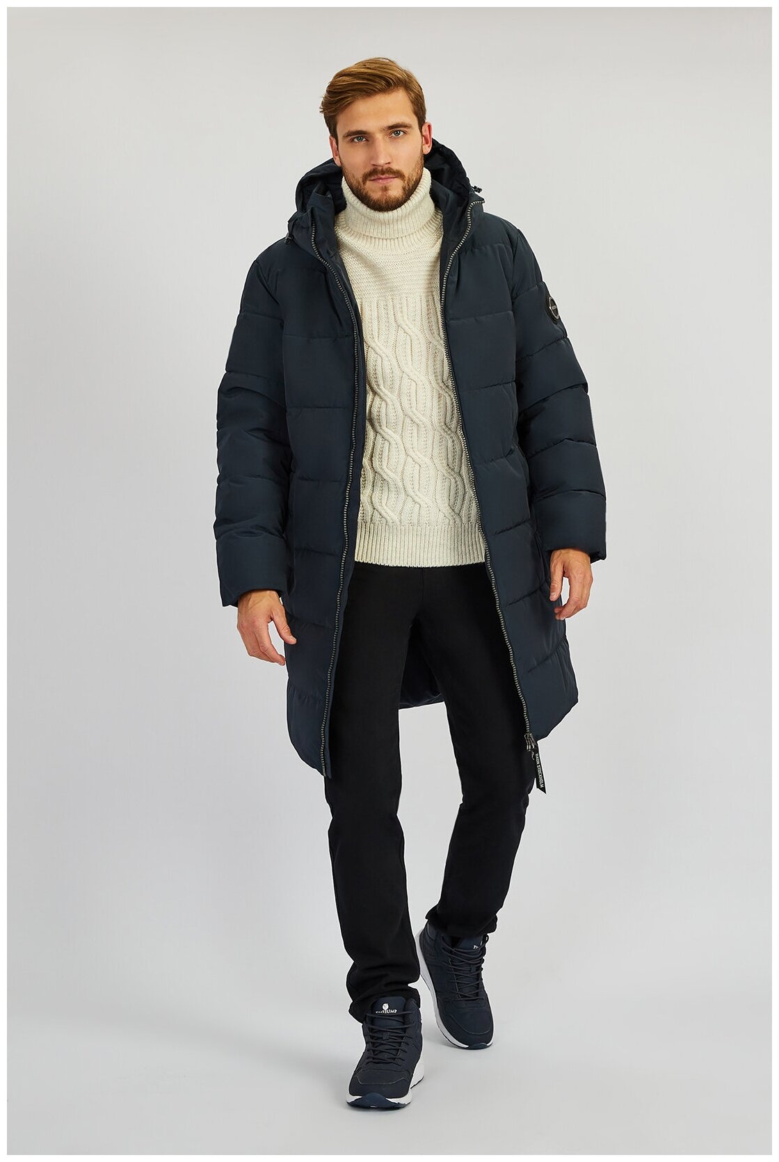 куртка Baon демисезон/зима силуэт прямой подкладка капюшон карманы
