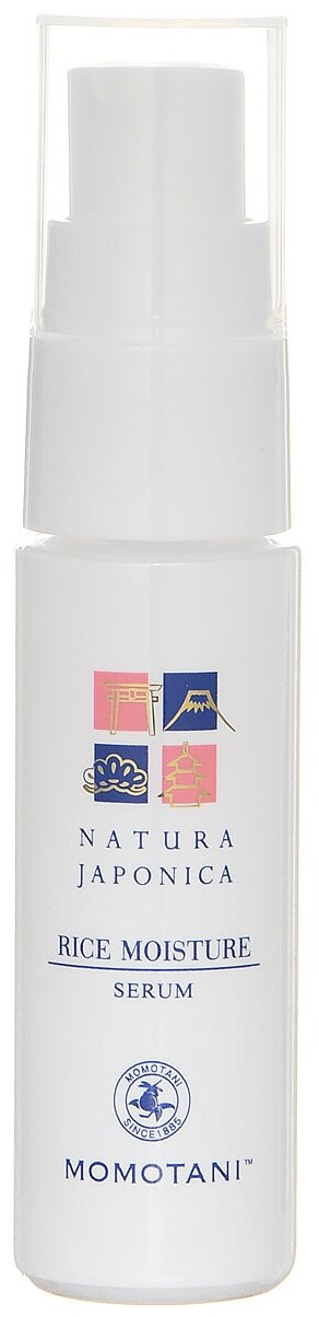 Momotani Nj Rice Moisture Serum Увлажняющая сыворотка для лица с экстрактом ферментированного риса, 28 мл