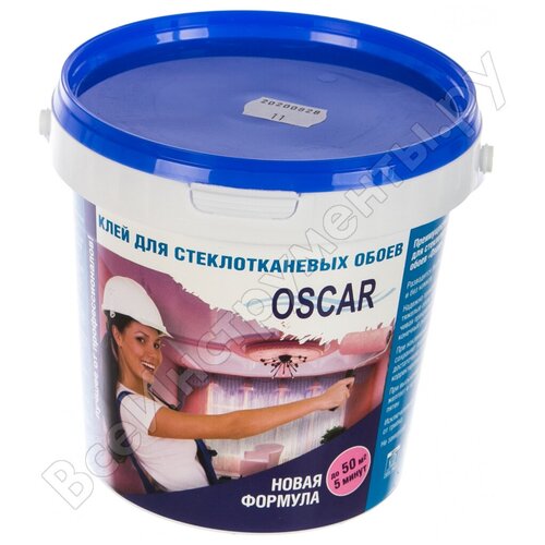 OSCAR GO 400 клей для стеклообоев (0,4кг) oscar клей для стеклообоев сухой 10 кг os 10kg n