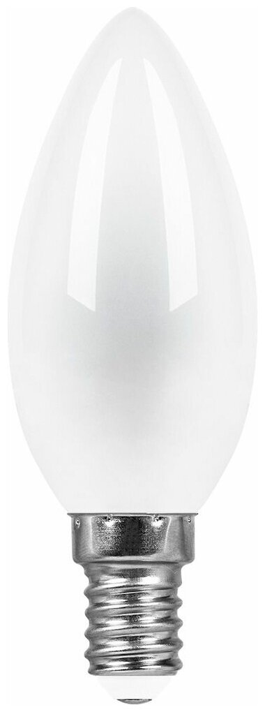Лампочка светодиодная свеча E14/C35 11Вт 930Лм белый нейтральный 4000К, 38007 - фотография № 2