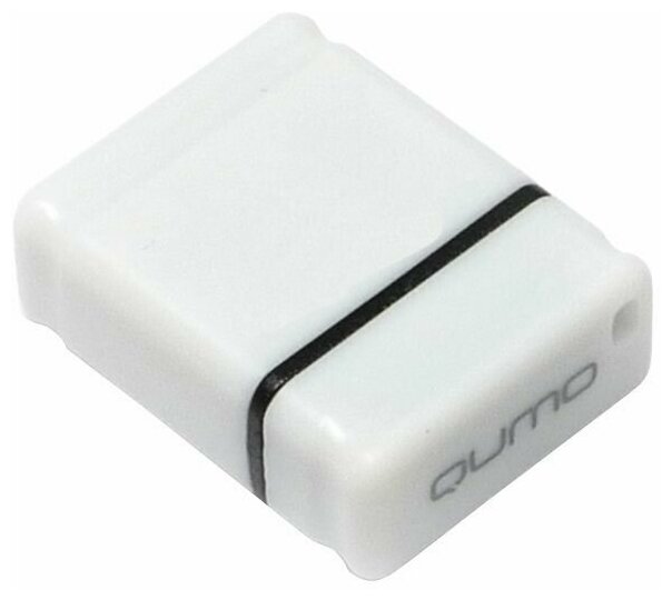 USB 16GB Qumo Nano белый