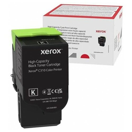 Xerox Тонер-картридж оригинальный Xerox 006R04368 черный повышенной емкости 8K картридж xerox 006r04361 голубой 2000 стр для принтеров xerox c310 c315