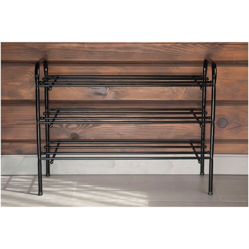 Стеллаж для обуви Hesby Stand Shoe 2 черный