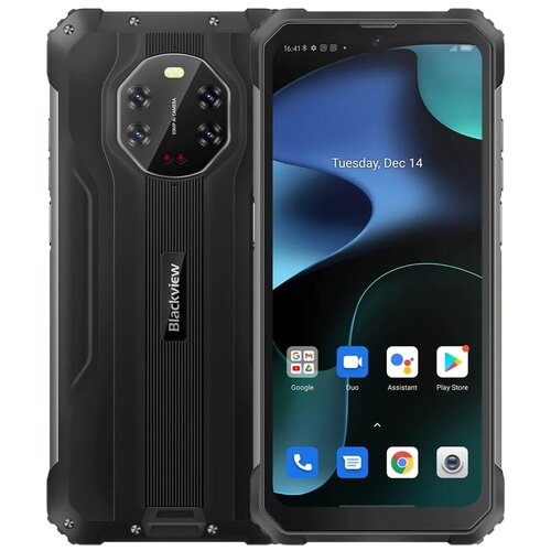 Смартфон Blackview BV8800 8/128 ГБ, черный