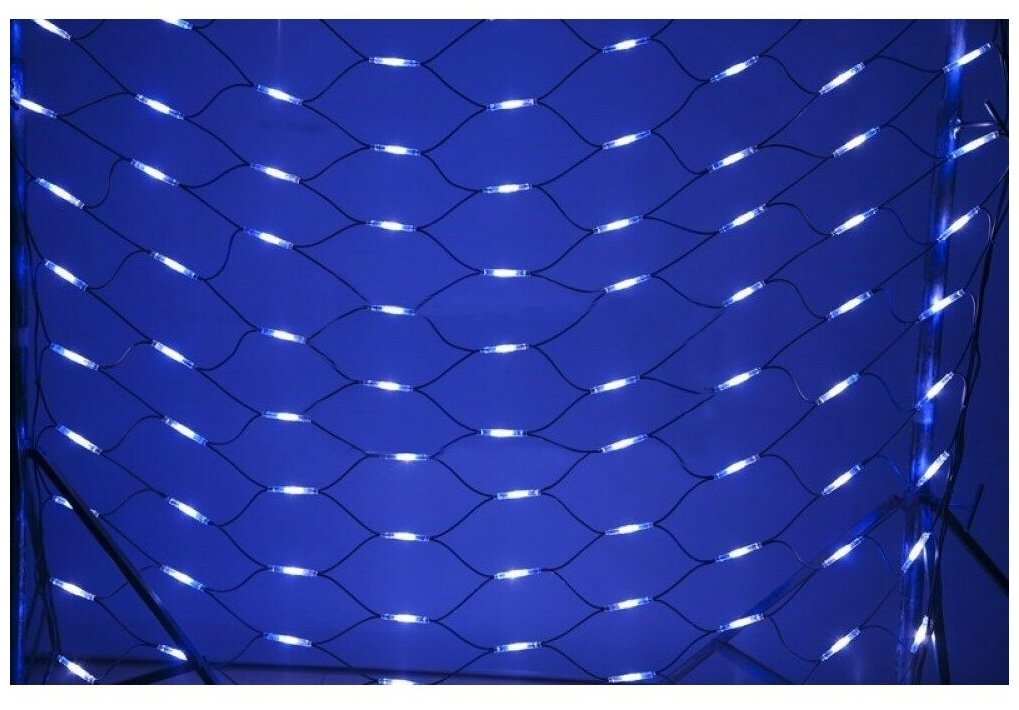Гирлянда-сеть Чейзинг LED 2х432LED белый Neon-Night - фото №9