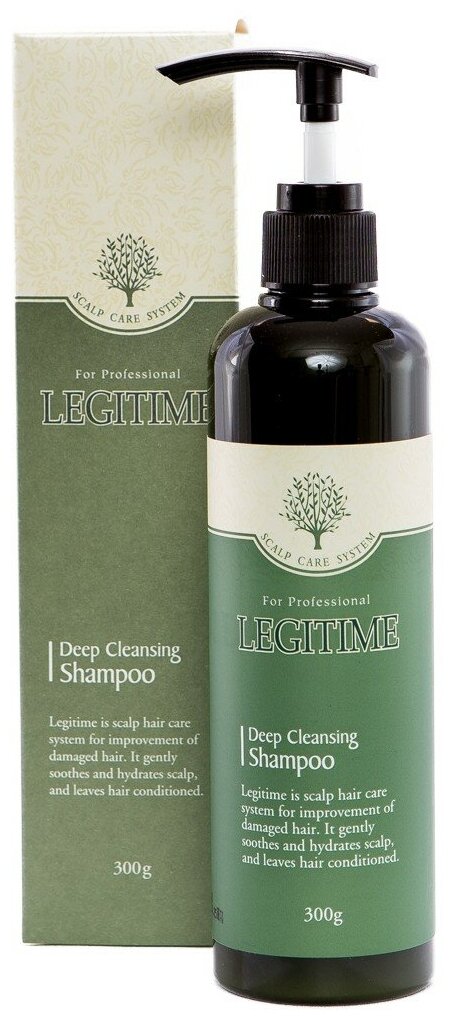 Шампунь от перхоти Глубокое очищение Welcos Mugens Legitime Deep Cleansing Shampoo (300 гр)