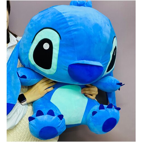 Мягкая игрушка Стич синий 50см мягкая игрушка стич stitch из мультика лило и стич 17 см