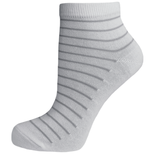 Женские носки , размер 35;36;37, белый, серый Opium. Цвет: серый/белый-серый/белый