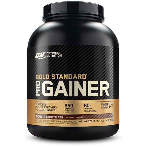 фото Гейнер optimum nutrition pro gainer, 2310 г, двойной шоколад