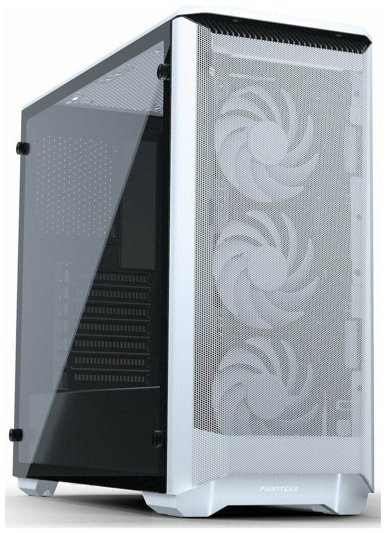 Корпус Phanteks Eclipse P400A White (E-ATX, ATX, mATX, Mini-ITX, Midi-Tower, без БП, с окном, подсветка, 2xUSB 3.0, Audio)