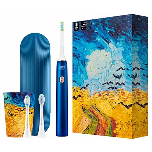 Зубные щетки ирригаторы SOOCAS Электрическая зубная щетка Soocas X3U Van Gogh Blue 349900₽