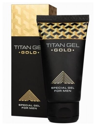 Titan Gel Gold Tantra - натуральный гель для увеличения члена, 50 мл.