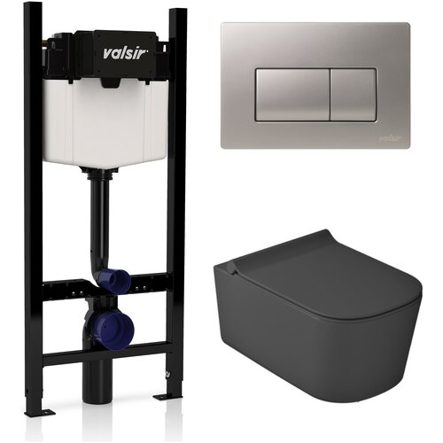 Унитаз с инсталляцией Valsir Winner S KIT VSCrM 5486NEMT Slim P1