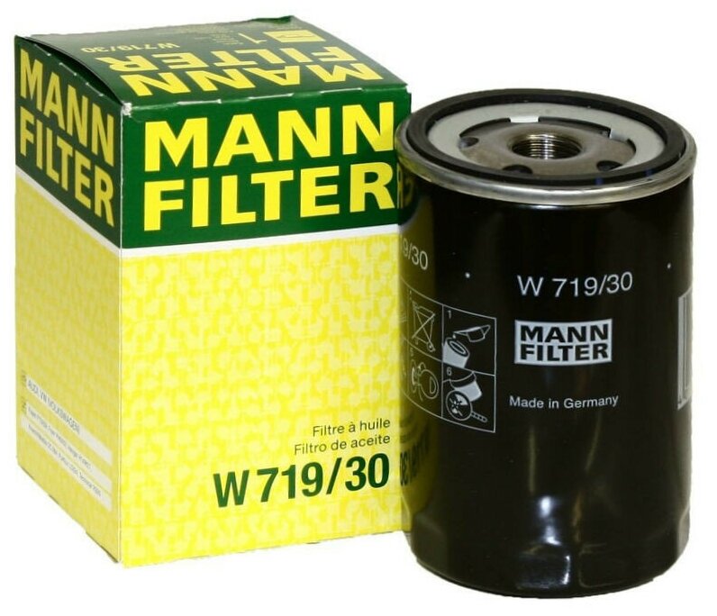 Масляный фильтр MANNFILTER W719/30