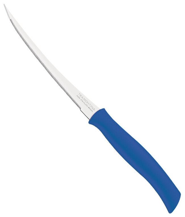 Нож для помидоров/цитрусовых Tramontina Athus синий 12,5 см