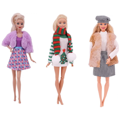 Комплект одежды для кукол типа Барби