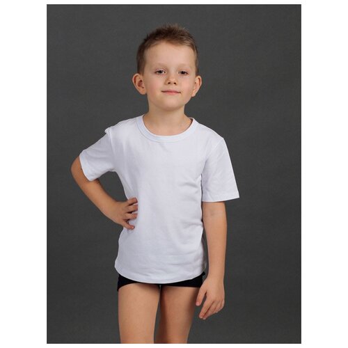 Футболка детская IntimoAmore T-shirt Teen TTB-01, размер 122-128, bianco (белый)