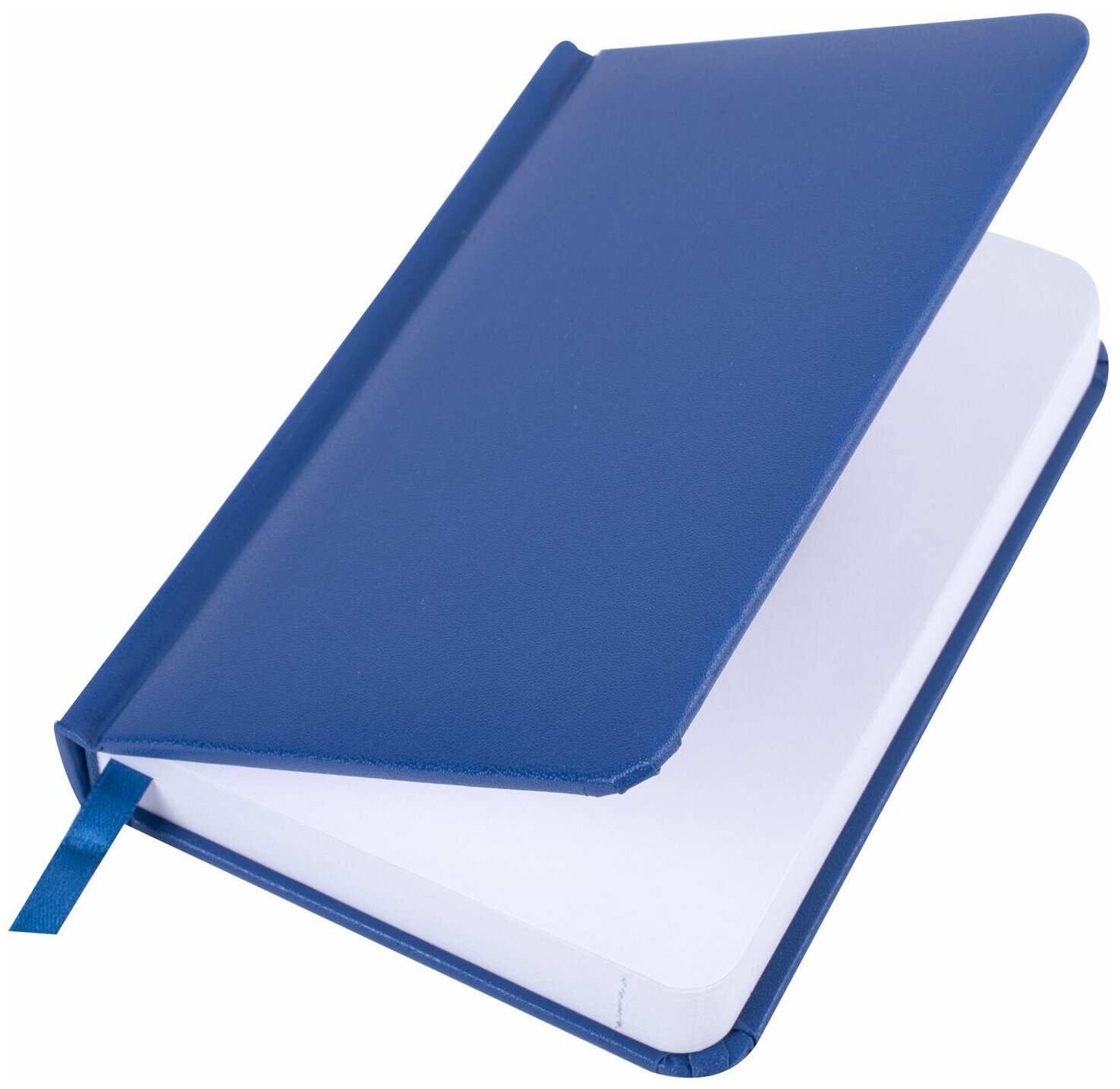 Ежедневник BRAUBERG Select, недатированный, A6, 320стр., 160лист., в линейку, белые страницы, синий - фото №16