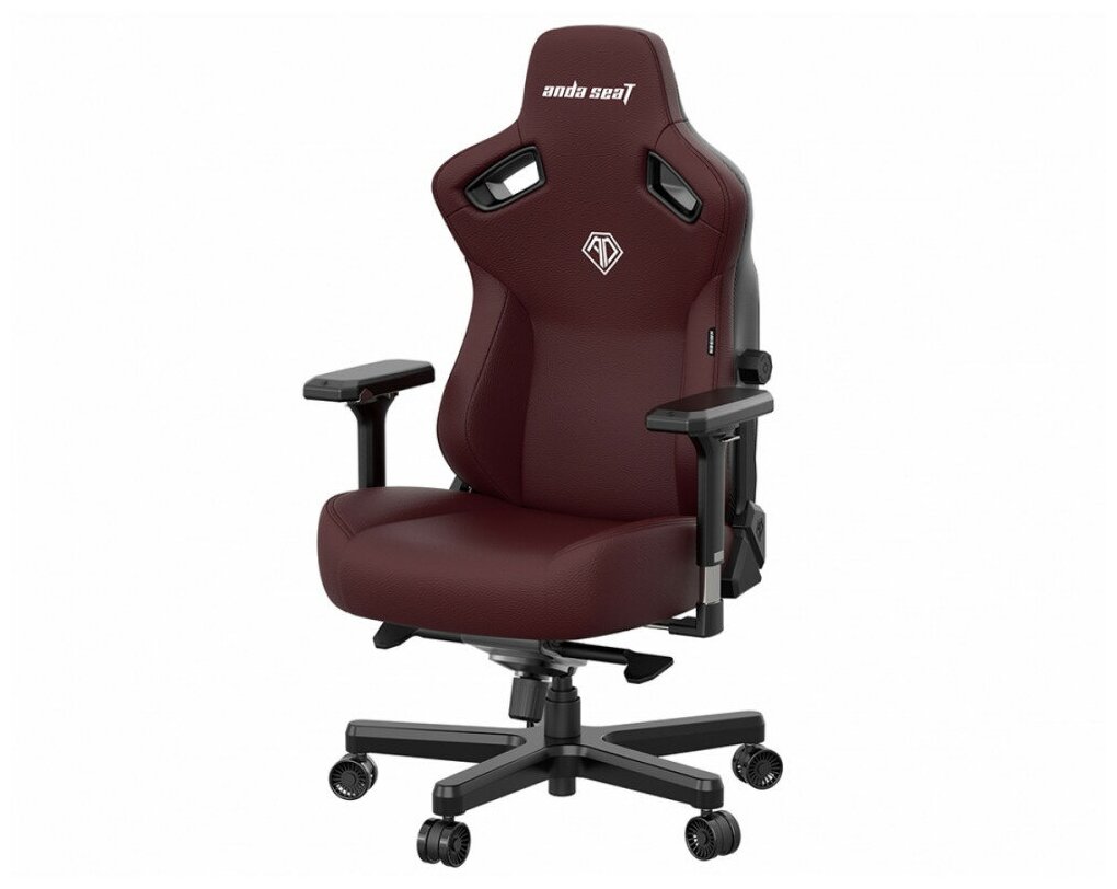 Компьютерное кресло Anda Seat Kaiser 3 XL игровое, обивка: искусственная кожа, бордовое