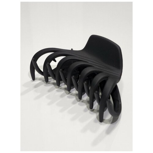 Заколка краб HairStyle черный, 8 см