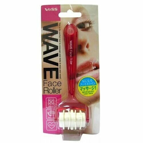 Роликовый массажер для лица VeSS Wave face roller