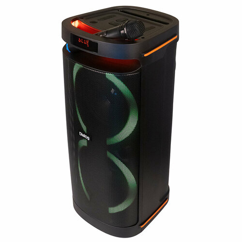 Портативная колонка Dialog AO-300 80вт Bluetooth FM USB SD LED караоке с микрофоном 1640000₽