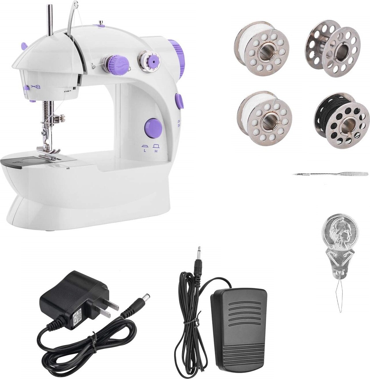 Швейная машинка Mini Sewing Machine SM-202A - фотография № 5