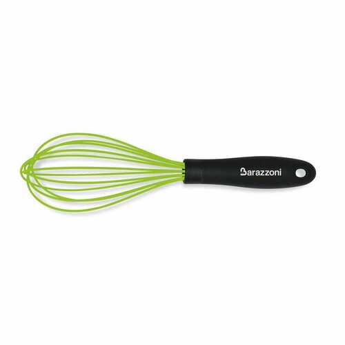 Венчик для взбивания ручной Barazzoni My Utensil Silicone New, 27,5 см, силикон, цвет зеленый