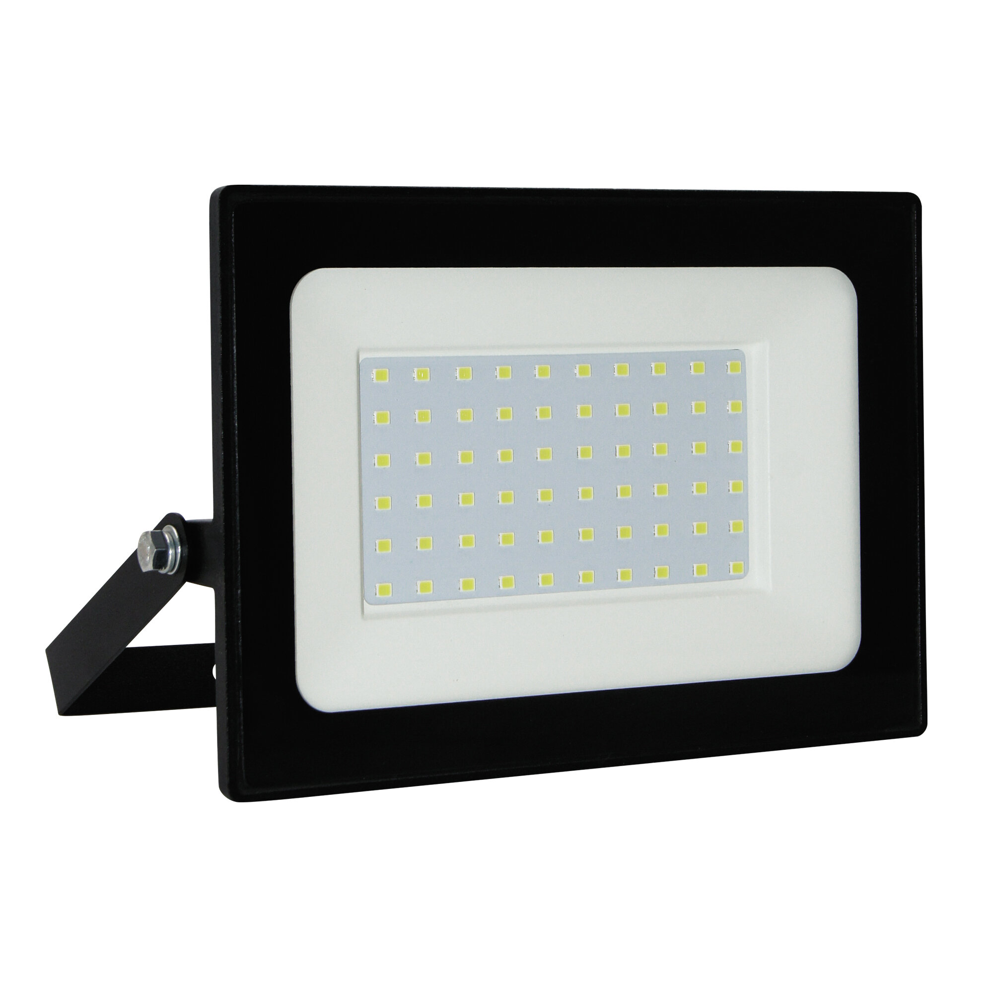 фото ULF-Q517 70W-6500K IP65 220-240V BLACK Прожектор светодиодный. Дневной свет6500К. Корпус черный. TM Volpe