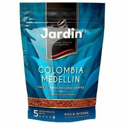 Кофе растворимый Jardin Colombia Medellin 240г - фото №4