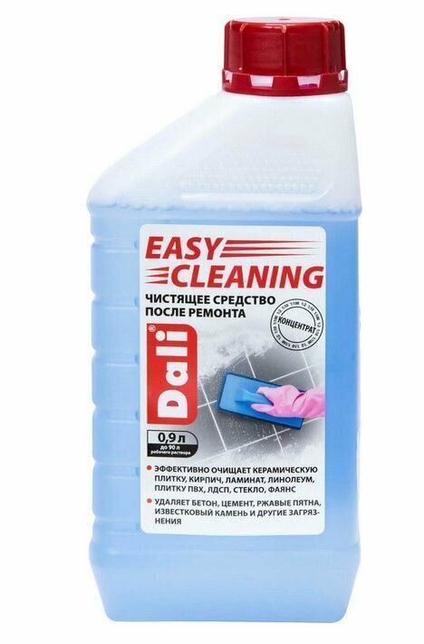 фото Чистящее средство после ремонта EASY CLEANING DALI концентрат 0,9л