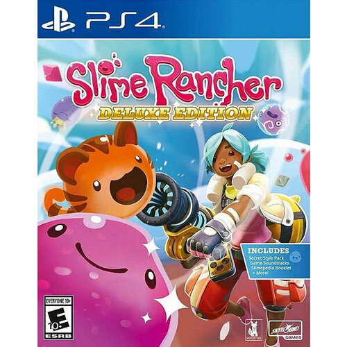 Slime Rancher Deluxe Edition [PlayStation 4, PS4 русская версия] игра wolfenstein youngblood deluxe edition playstation 4 русская версия