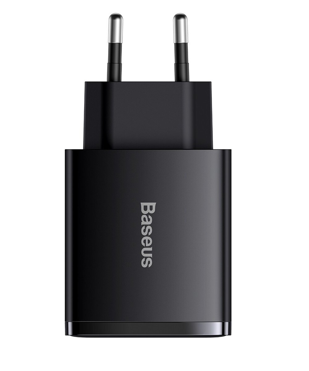 Зарядное устройство Baseus Сетевое зарядное устройство Baseus Compact Black (CCXJ-E01)