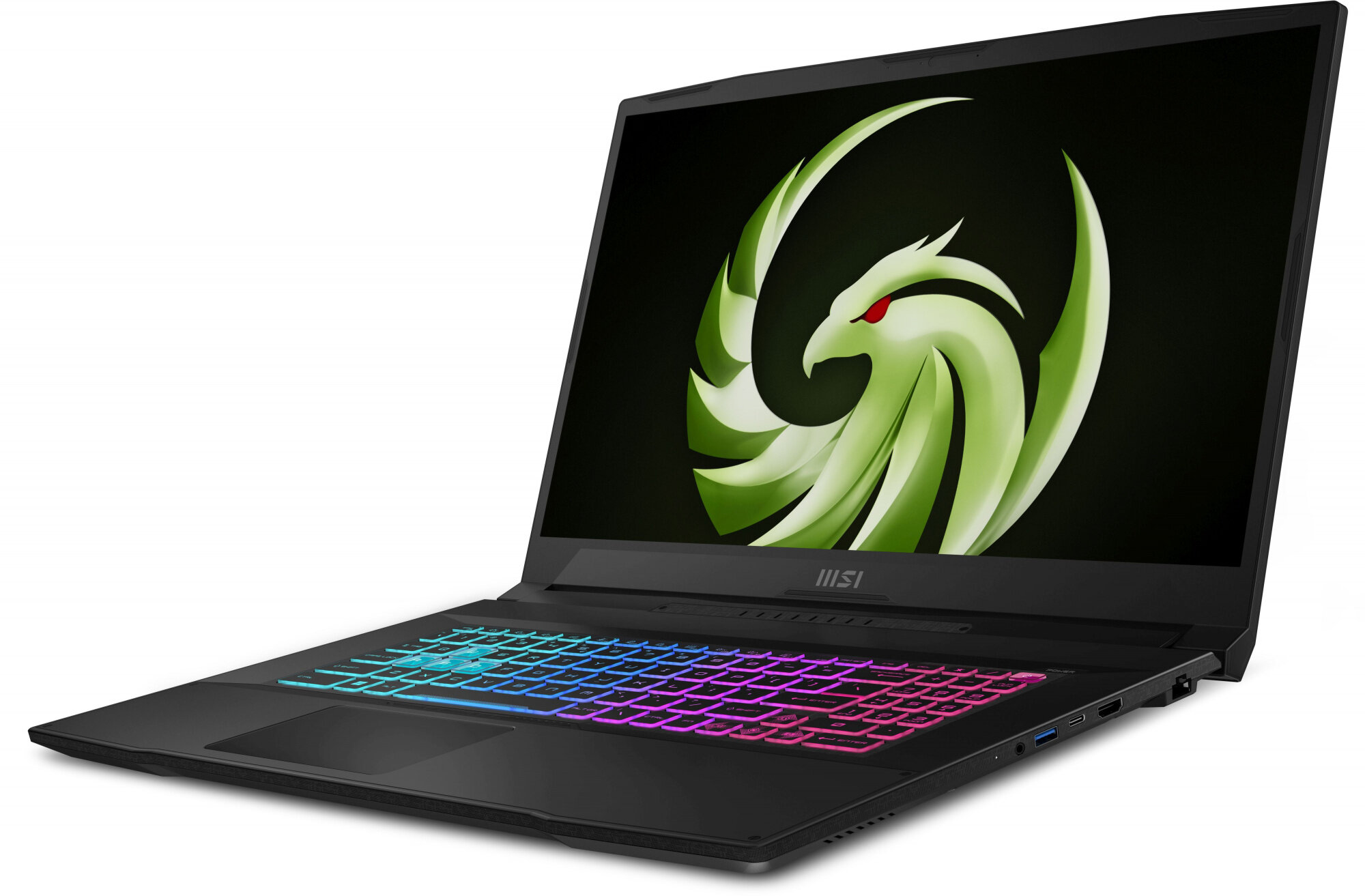 MSI Ноутбук MSI Bravo 17 D7VE-078RU, Ryzen 7 7735HS, 16Gb, SSD 512Gb, NVIDIA GeForce RTX4050 6Gb 17.3" Black