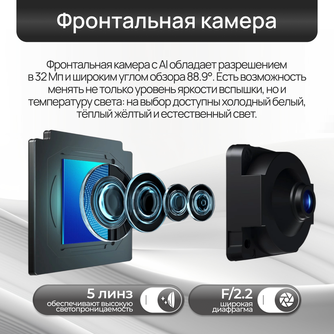 Смартфон TECNO SPARK 20 Pro + 8/256 ГБ, White — фото 1