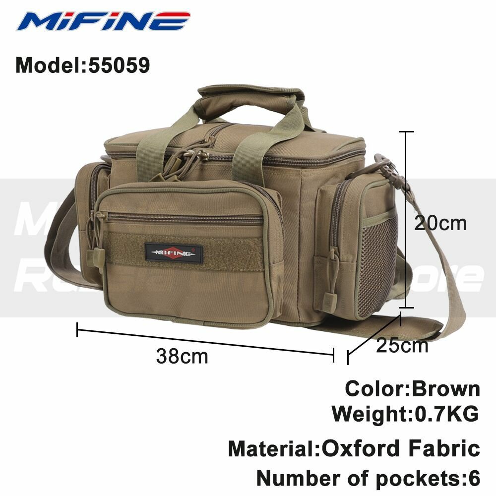 Сумка Mifine 30х20х20см - Коричниевый