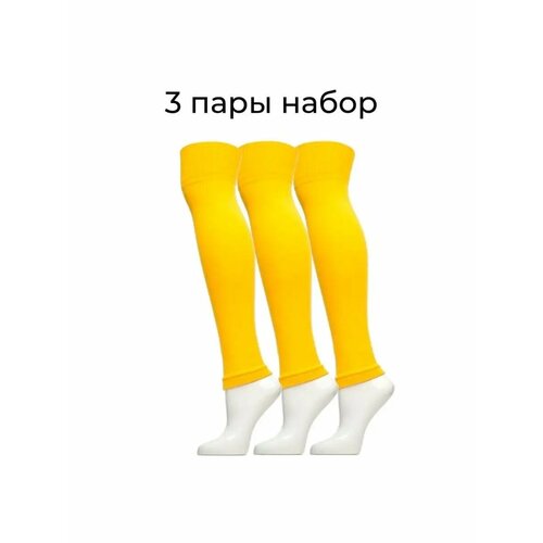 фото Гетры спортивные beunlim базовая коллекция, размер 33-34, желтый