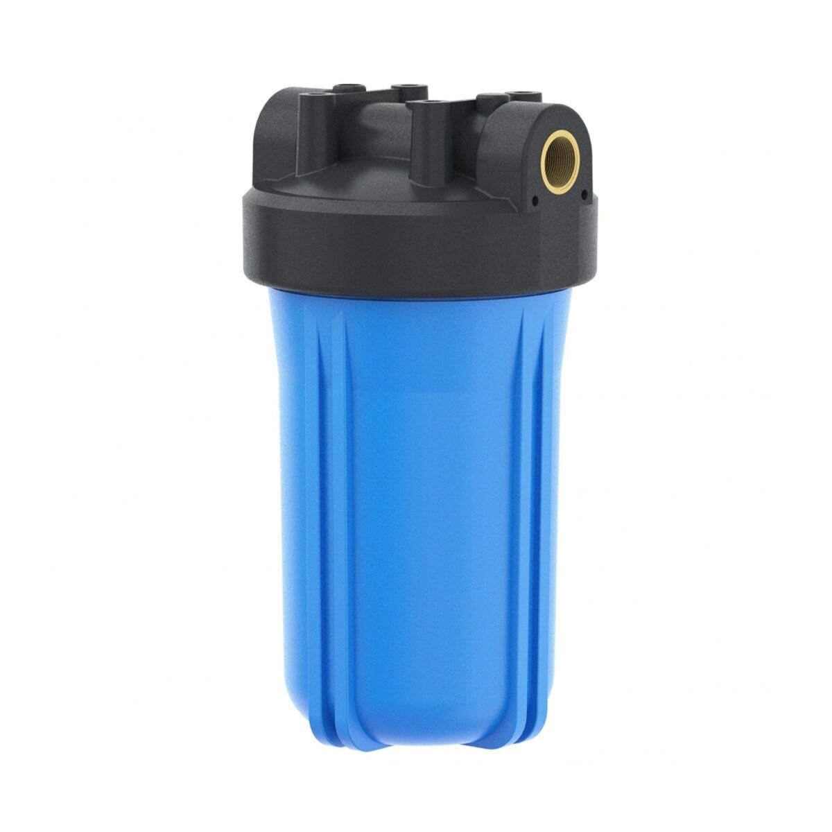 Корпус для магистрального фильтра Гейзер 10ВВ с латунными вставками Big Blue 10