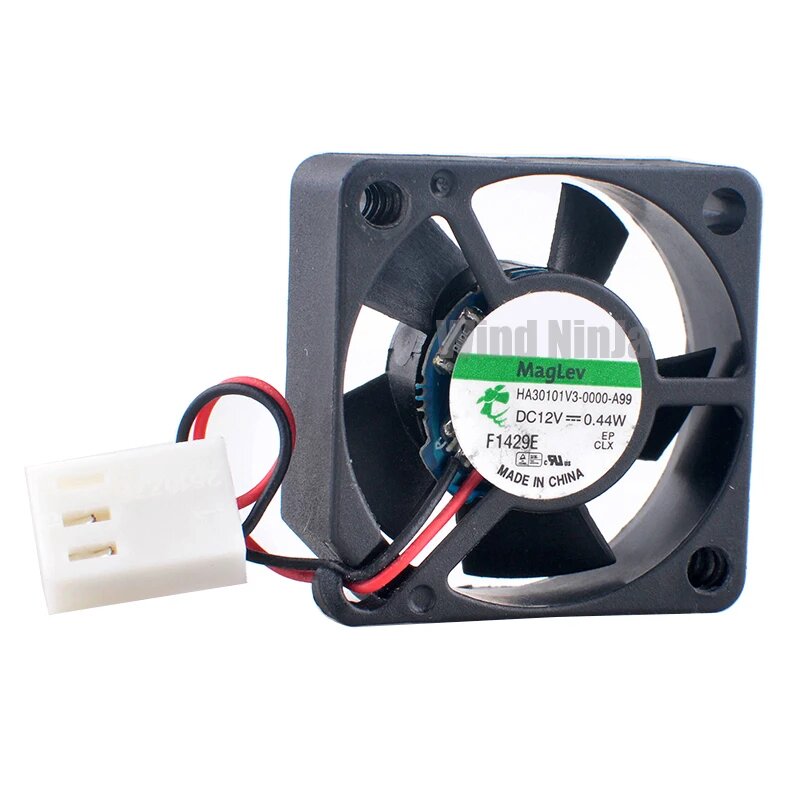 HA30101V3-0000-A99 Вентилятор 3 см 30 мм 30x30x10 мм DC12V 044 Вт Охлаждающий вентилятор для источника питания микроустройств Фиксированных цветов Черный
