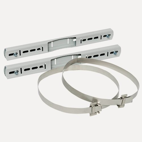 Изображение товара Комплект крепления на столб монтажной полосой (ширина шкафа до 400 мм) EKF - 1 шт