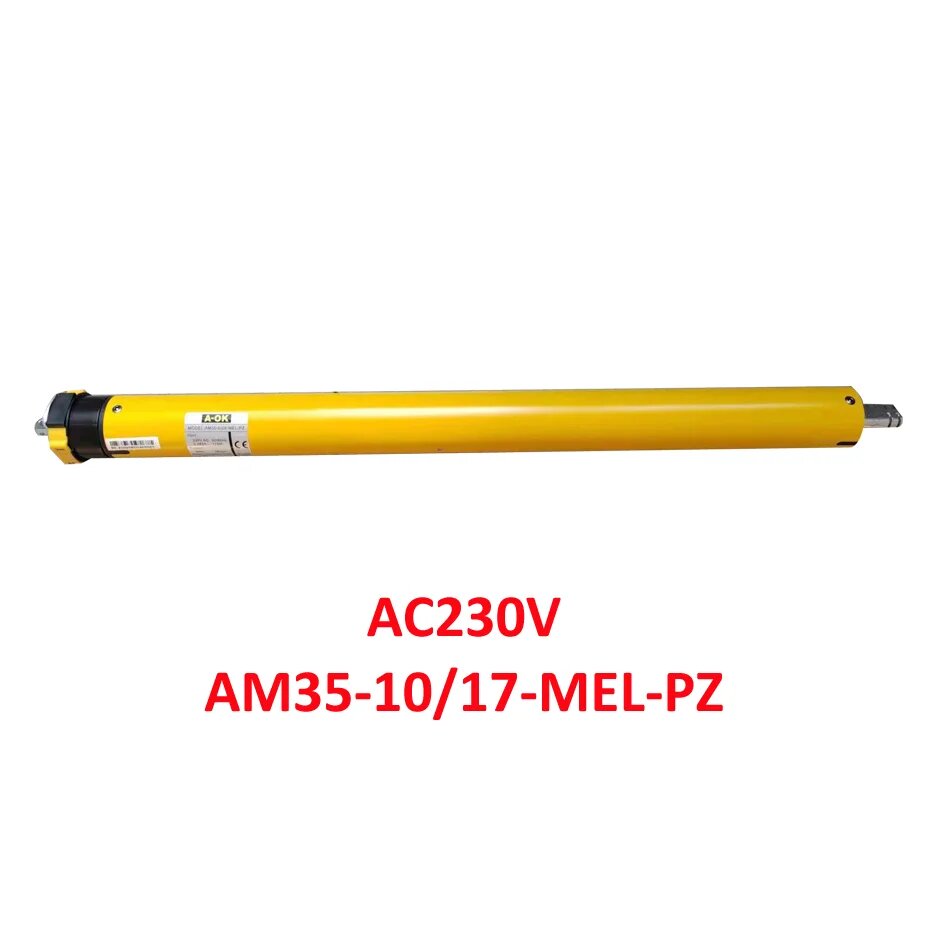 Умный мотор для рулонных жалюзи A-OK AM35 10/17 AM35 10 17 MEL PZ, for 50mm Groove Tube