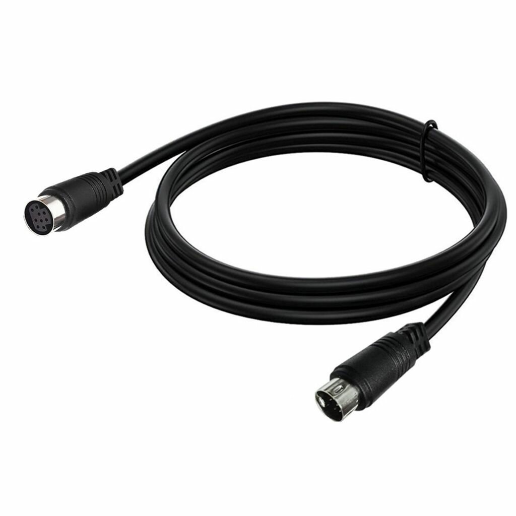 9-игольчатый 9-контактный адаптер S-video Mini Din, удлинительный кабель, прямой/уголок S Video, 9P, провод DIN