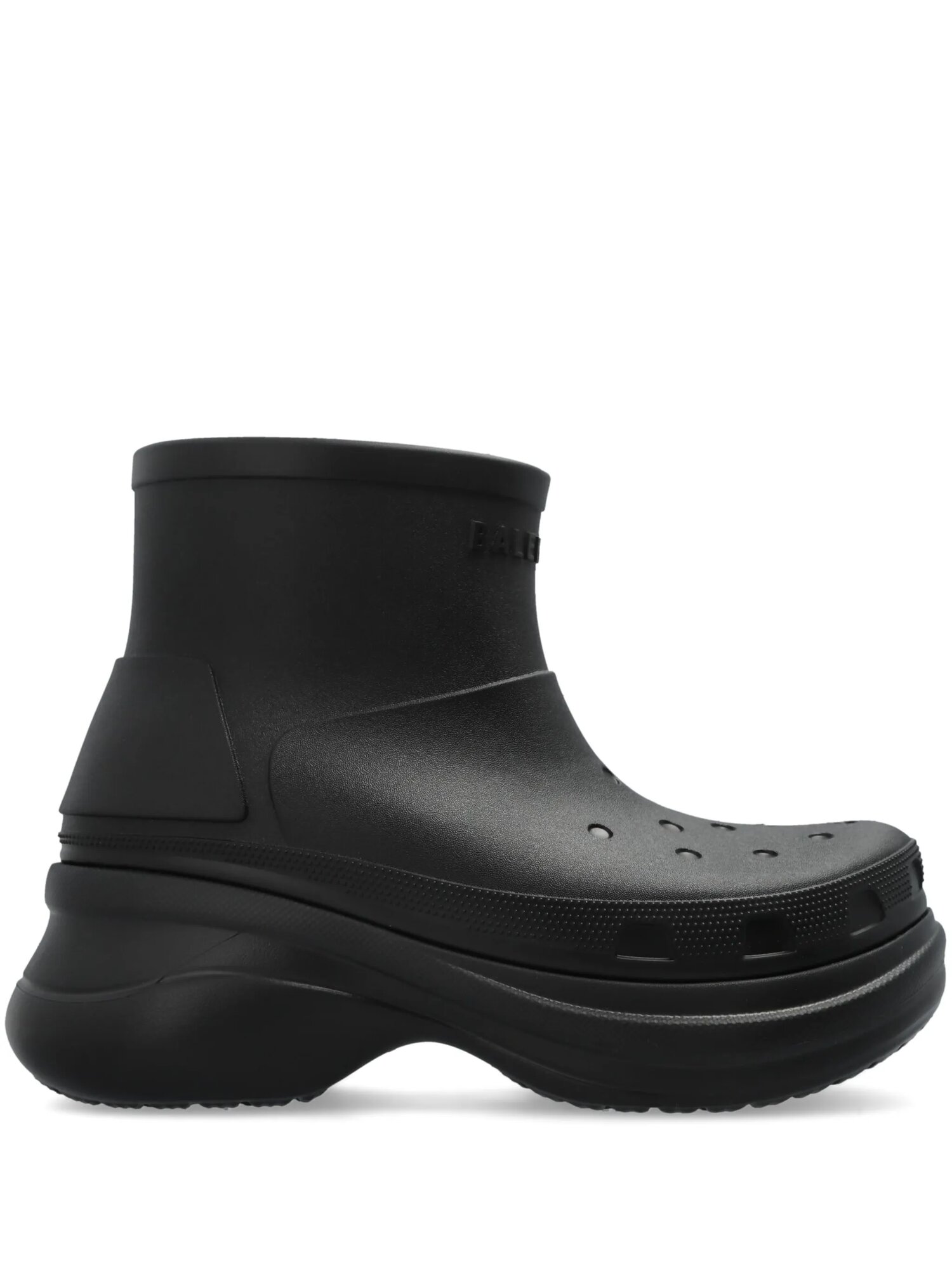 Ботинки BALENCIAGA x Crocs, размер 42 FR, черный