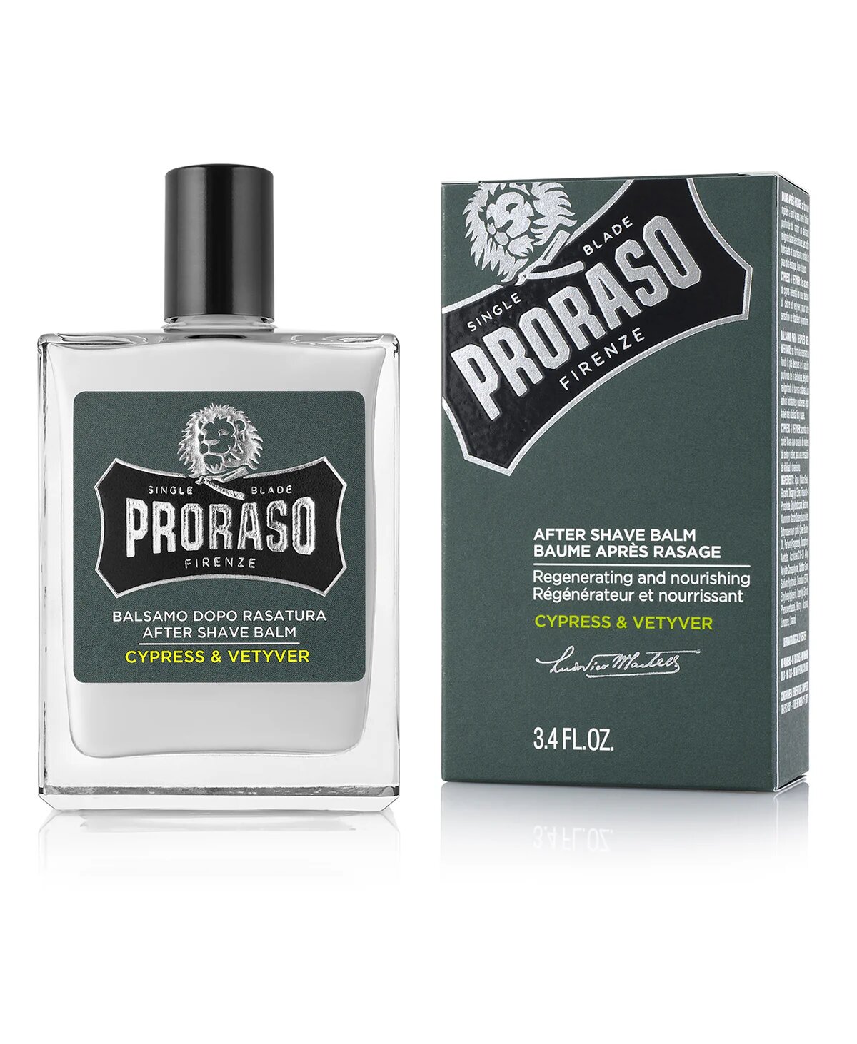 Proraso одеколон CYPRESS & VETYVER (КИПАРИС И ВЕТИВЕР), 100 мл edc