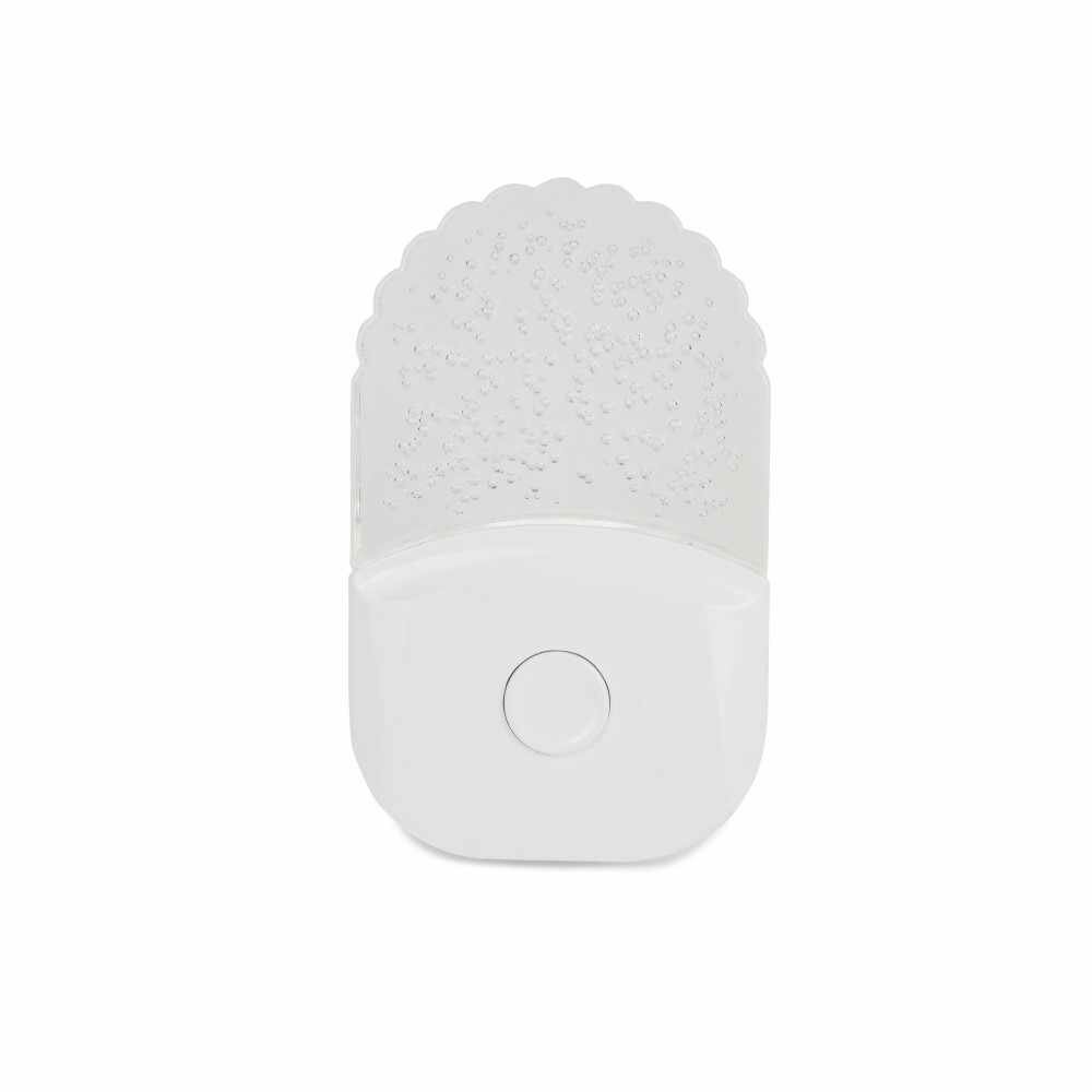 Ночник в розетку Старт Метеорит с датчиком света 2 LED белый+RGB