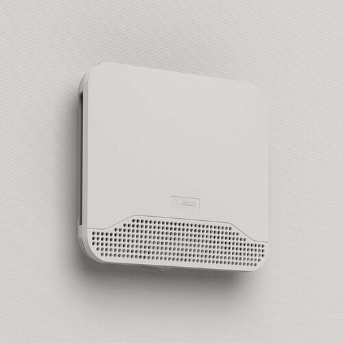 Изображение товара Приточный клапан AERECO EHT2, стеновой, гигрорегулируемый, 40 м3/час, датчик влажности, три режима, цвет белый ETH1853