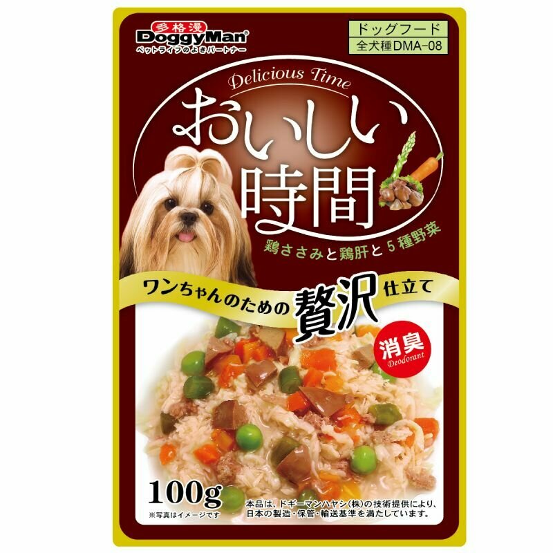 Корм для собак влажный Japan Premium Pet Аппетитное рагу с печенью и овощами 100 г